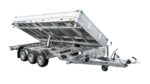 3-ACHSIGER HYDRAULISCHER KIPPANHÄNGER 400×200 UNITRAILER TASKER 400/3C 3500 KG – Bild 7